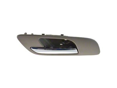 Interior Door Handles; Front; Chrome and Cashmere (07-14 Silverado 3500 HD w/o Memory Seats)