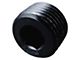 Internal Pipe Plug; 1/8 NPT; Black