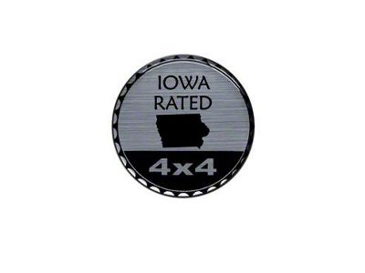 Iowa Rated Badge (Universal; Some Adaptation May Be Required)