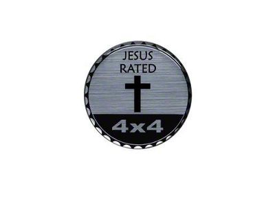 Jesus Rated Badge (Universal; Some Adaptation May Be Required)