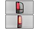 LED Tail Lights; Chrome Housing; Smoked Lens (07-14 Silverado 3500 HD)