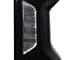 LED Tail Lights; Matte Black Housing; Smoked Lens (20-23 Silverado 3500 HD)