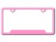 Blank Cut-Out License Plate Frame (Universal; Some Adaptation May Be Required)