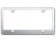 4-Hole Wide Bottom License Plate Frame (Universal; Some Adaptation May Be Required)