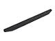 Louvered Side Step Bars without Mounting Brackets; Textured Black (07-25 Silverado 3500 HD Extended/Double Cab)