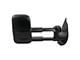 Manual Folding Towing Mirror; Passenger Side (07-14 Silverado 3500 HD)