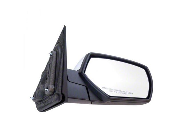 Manual Mirror; Chrome; Passenger Side (15-18 Silverado 3500 HD)