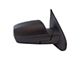 Manual Mirror; Textured Black; Passenger Side (15-18 Silverado 3500 HD)