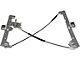 Manual Window Regulator; Front Passenger Side (07-14 Silverado 3500 HD)