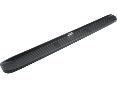 Molded Running Boards without Mounting Kit; Black (07-19 Silverado 3500 HD Extended/Double Cab)