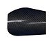 Mud Flaps; Front and Rear; Gloss Carbon Fiber Vinyl (15-19 Silverado 3500 HD SRW)