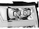 AlphaRex NOVA-Series LED Projector Headlights; Chrome Housing; Clear Lens (07-14 Silverado 3500 HD)