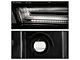 OE Style Headlight; Black Housing; Clear Lens; Driver Side (20-23 Silverado 3500 HD w/ Factory Halogen Headlights)