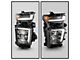 OE Style Headlight; Black Housing; Clear Lens; Passenger Side (20-23 Silverado 3500 HD w/ Factory LED Headlights)