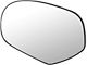 OE Style Heated Mirror Glass; Driver Side (07-14 Silverado 3500 HD)