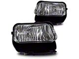 OE Style Replacement Fog Lights; Clear (03-06 Silverado 3500 HD)