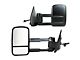 OEM Style Extendable Powered Towing Mirrors; Driver and Passenger Side (15-17 Silverado 3500 HD)