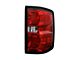 OEM Style Tail Light; Black Housing; Red/Clear Lens; Passenger Side (15-19 Silverado 3500 HD w/ Factory Halogen Tail Lights)