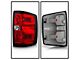 OEM Style Tail Lights; Black Housing; Red/Clear Lens (15-19 Silverado 3500 HD w/ Factory Halogen Tail Lights)