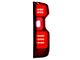 OLED Tail Lights; Black Housing; Red Smoked Lens (20-23 Silverado 3500 HD w/ Factory Halogen Tail Lights)