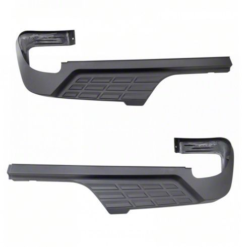 Silverado 3500 Outer Rear Bumper Step Pads (07-14 Silverado 3500 HD ...