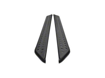 Westin Outlaw Running Boards; Textured Black (15-19 6.0L Silverado 3500 HD Crew Cab)