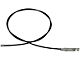 Parking Brake Cable; Intermediate (15-19 Silverado 3500 HD Cab and Chassis)