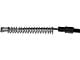 Parking Brake Cable; Parking Brake Cable; Rear Left (2009 Silverado 3500 HD)