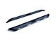 Pinnacle Running Boards; Black and Silver (07-19 Silverado 3500 HD Extended/Double Cab)