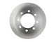 Plain Vented 8-Lug Rotors; Rear Pair (07-10 Silverado 3500 HD)