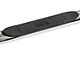 Platinum 4-Inch Wheel-to-Wheel Oval Side Step Bars; Stainless Steel (15-19 Silverado 3500 HD Crew Cab w/ 8-Foot Long Box)