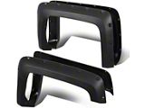 Pocket Style Fender Flares; Matte Black (15-19 Silverado 3500 HD SRW)