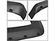 Pocket Style Fender Flares; Matte Black (15-19 Silverado 3500 HD SRW)