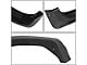 Pocket Style Fender Flares; Matte Black (15-19 Silverado 3500 HD SRW)