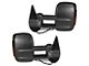 Powered Heated Manual Folding Towing Mirrors with Amber Turn Signal Lens (07-14 Silverado 3500 HD)