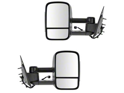 Powered Heated Memory Manual Folding Towing Mirrors (15-19 Silverado 3500 HD)