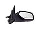 Powered Heated Memory Side Mirror with Puddle Light; Textured Black; Passenger Side (15-19 Silverado 3500 HD)