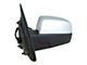 Powered Heated Mirror with Spotter Glass; Chrome; Driver Side (15-17 Silverado 3500 HD)