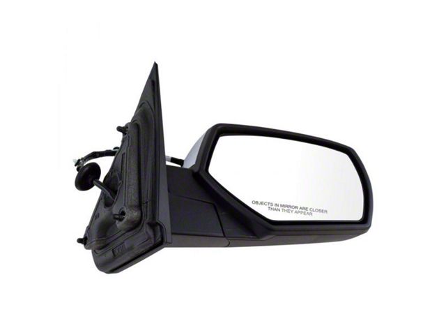 Powered Heated Mirror with Spotter Glass; Chrome; Passenger Side (15-17 Silverado 3500 HD)