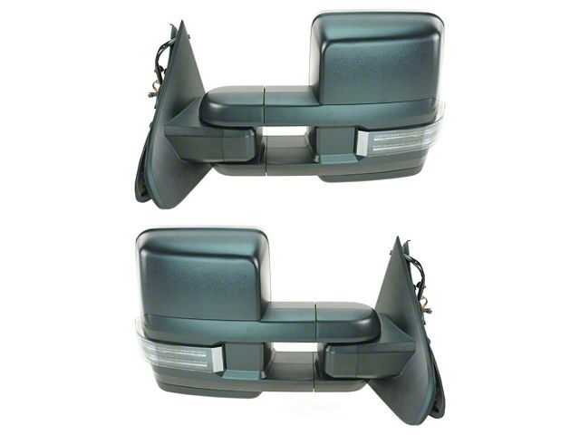 Powered Heated Power Folding Towing Mirrors (15-19 Silverado 3500 HD)