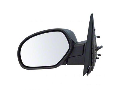 Powered Heated Side Mirror; Driver Side (07-14 Silverado 3500 HD)