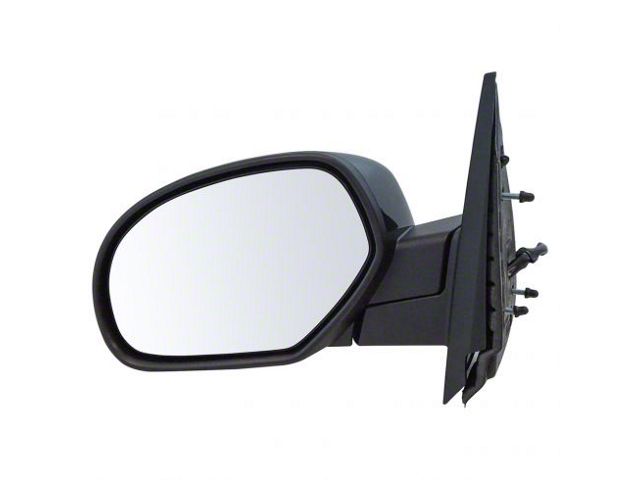 Powered Heated Side Mirror; Driver Side (07-14 Silverado 3500 HD)