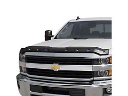 Premium Bolt-On Look Hood Deflector; Textured (15-16 Silverado 3500 HD; 17-19 6.0L Silverado 3500 HD)