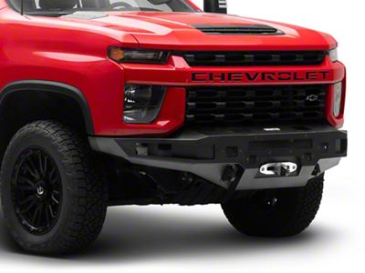 Westin Pro-Series Front Bumper; Textured Black (20-23 Silverado 3500 HD)