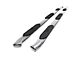 Westin Pro Traxx 5-Inch Wheel-to-Wheel Oval Side Step Bars; Stainless Steel (20-24 Silverado 3500 HD Crew Cab w/ 8-Foot Long Box)