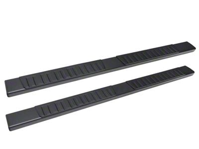 R7 Nerf Side Step Bars; Black (20-24 Silverado 3500 HD Crew Cab)