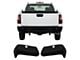 Rear Bumper Cover; Pre-Drilled for Backup Sensors; Gloss Black (07-14 Silverado 3500 HD)