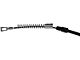 Rear Parking Brake Cable; Driver Side (2008 Silverado 3500 HD Extended Cab & Crew Cab w/ 8-Foot Long Box; 2009 Silverado 3500 HD)