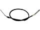 Rear Parking Brake Cable; Driver Side (12-18 Silverado 3500 HD Cab and Chassis w/ Wide Track Rear Axle)