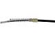 Rear Parking Brake Cable; Passenger Side (12-18 Silverado 3500 HD w/ 8-Foot Long Box)